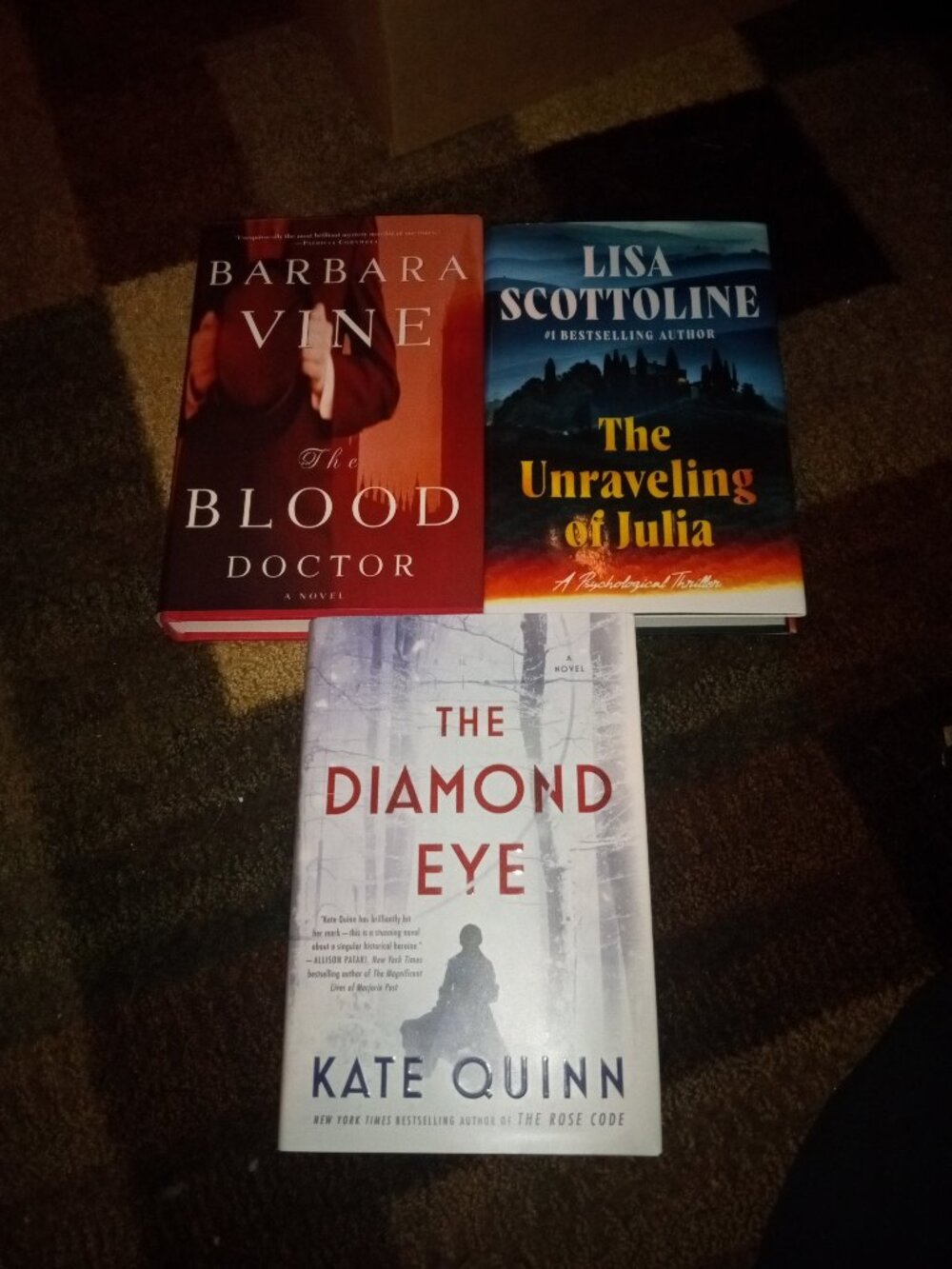 Three Hard Cover Books